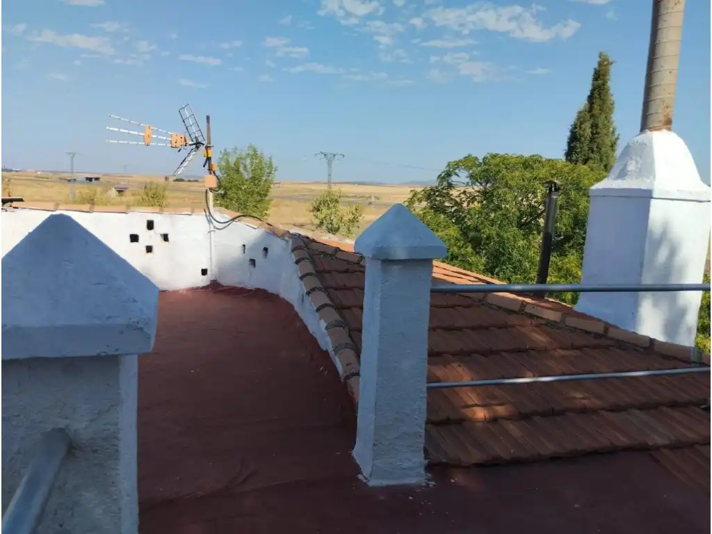 Terraza de Casa o chalet en venta en Almodóvar del Campo con Piscina comunitaria