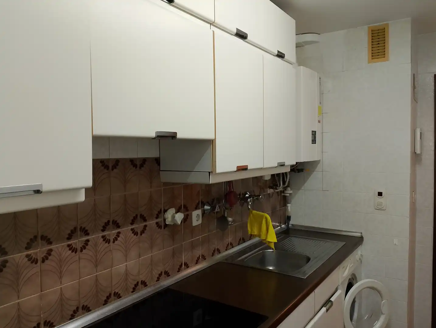 Küche von Wohnung zur Miete in Donostia - San Sebastián  mit Heizung, Terrasse und Möbliert