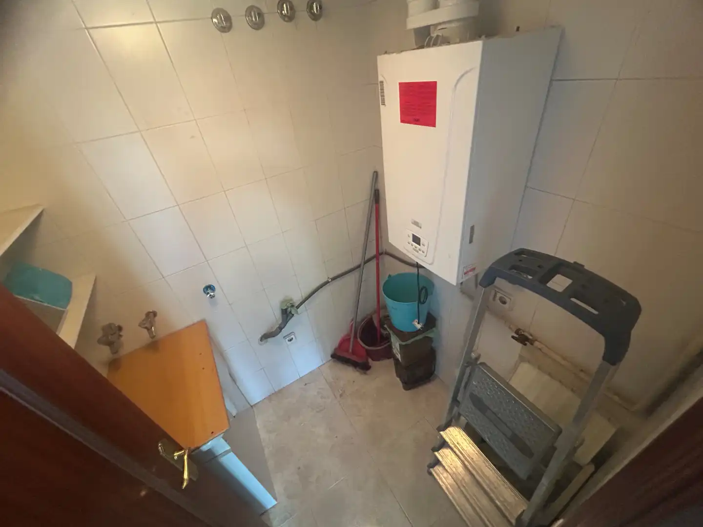 Badezimmer von Wohnung zum Verkauf in Manresa mit Klimaanlage, Heizung und Abstellraum