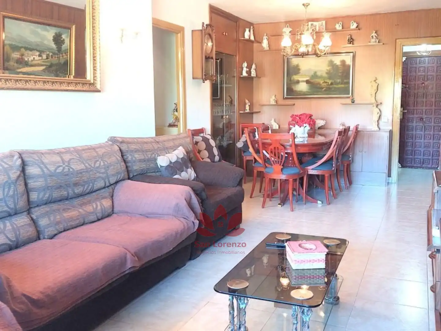 Sala de estar de Piso en venta en Madrid