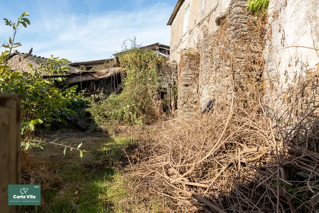 Vista exterior de Finca rústica en venta en Lugo con Jardín privado, Horno y Balcón