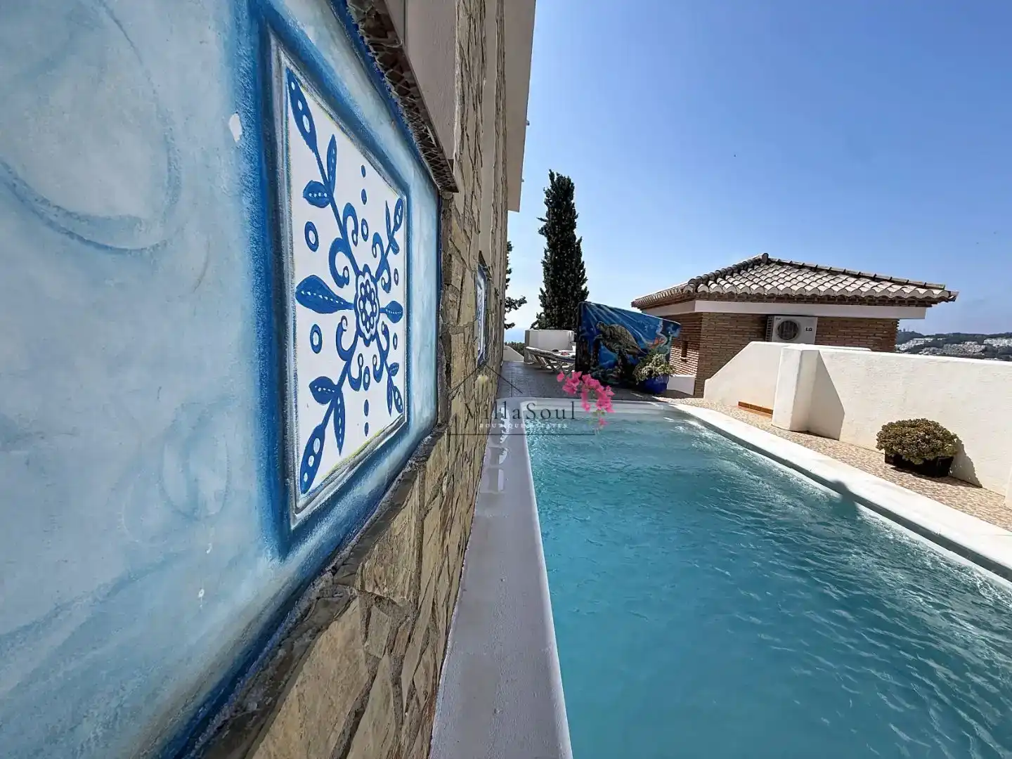 Piscina de Casa o xalet en venda en Almuñécar amb Aire condicionat, Piscina i Balcó