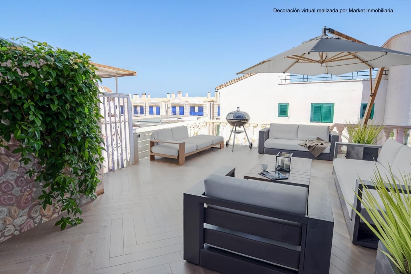 Terrace of House or chalet for sale in Santa Pola  with Terrace, Storage room and Furnished