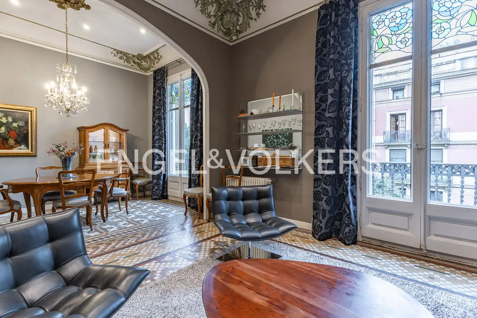 Sala de estar de Piso en venta en Eixample