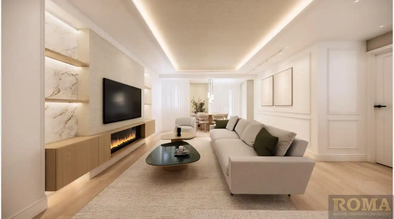 Wohnzimmer von Wohnung zum Verkauf in Salamanca mit Heizung, Möbliert und Balkon