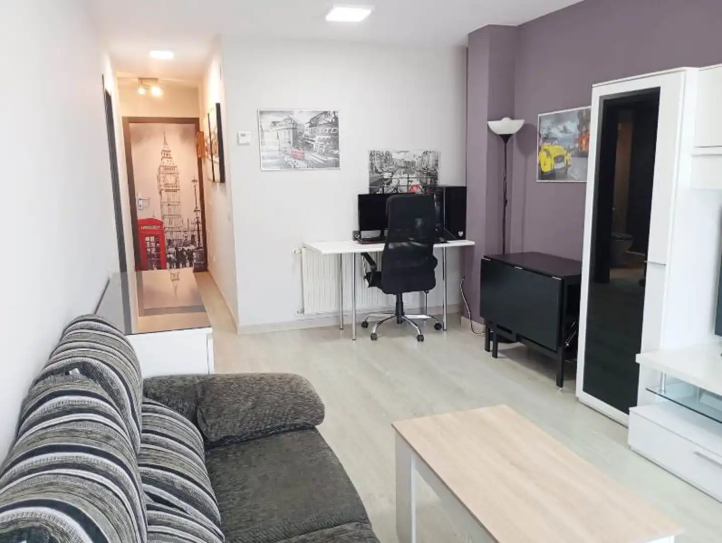 Sala d'estar de Pis en venda en Piélagos amb Calefacció, Jardí privat i Terrassa