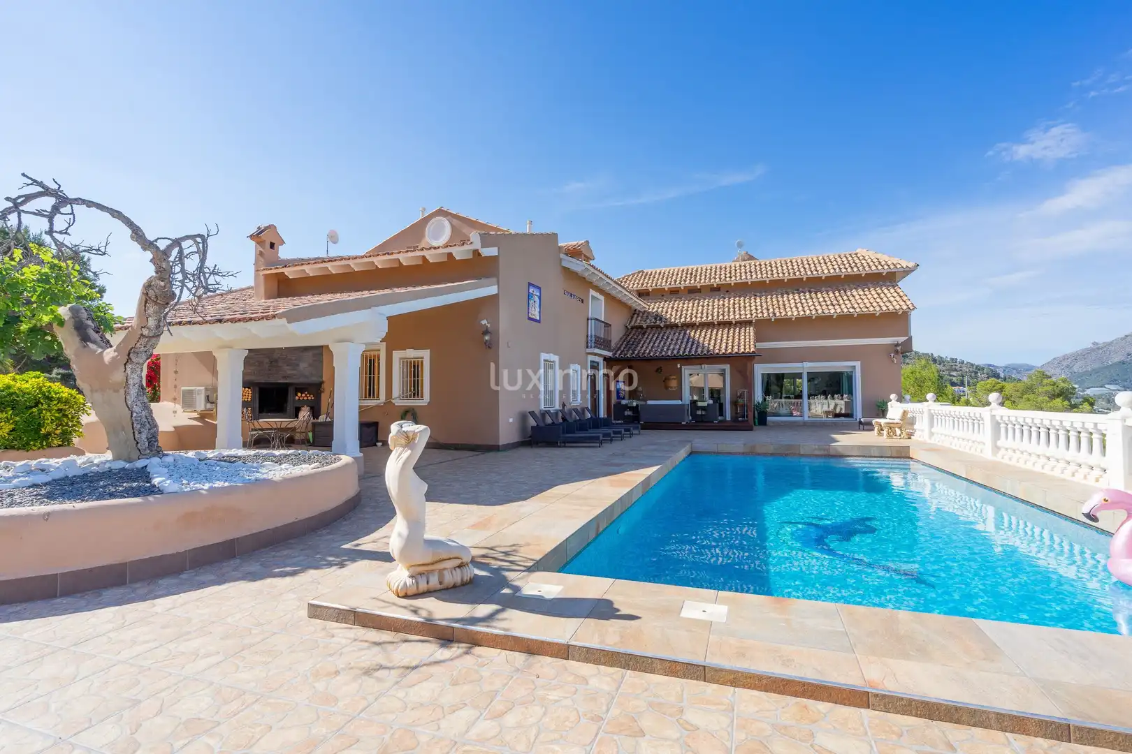 Villa mit Terrasse zum Verkauf in La Nucia Pueblo, imagen 3