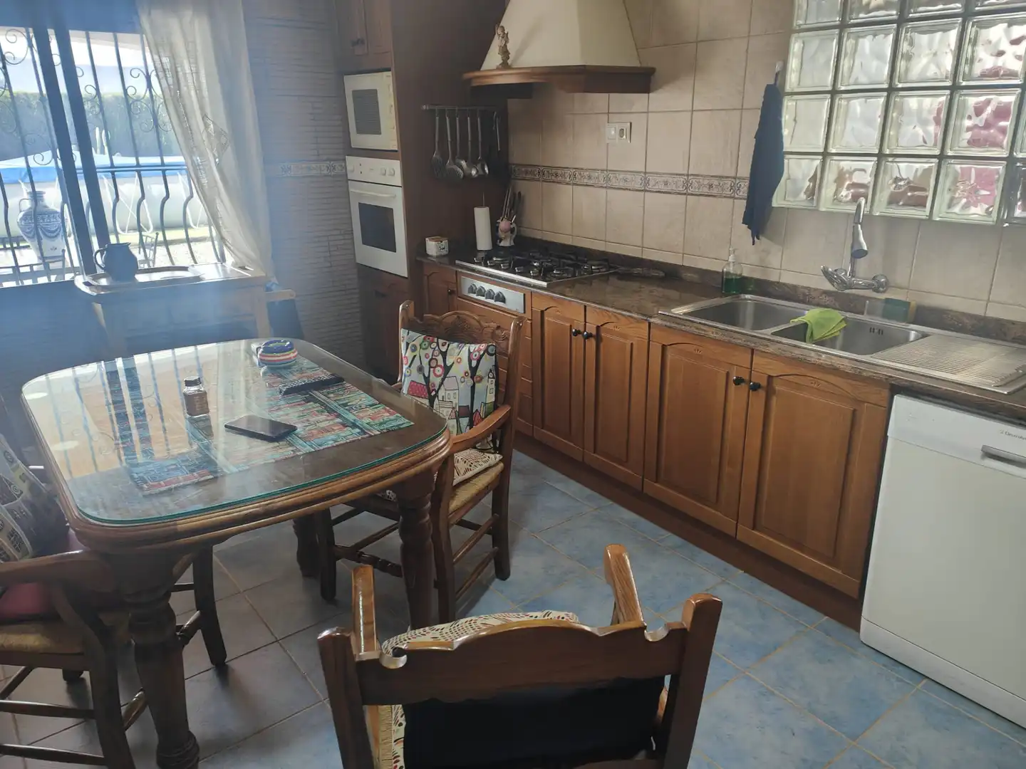 Cocina de Casa o chalet en venta en Castalla con Aire acondicionado, Amueblado y Horno