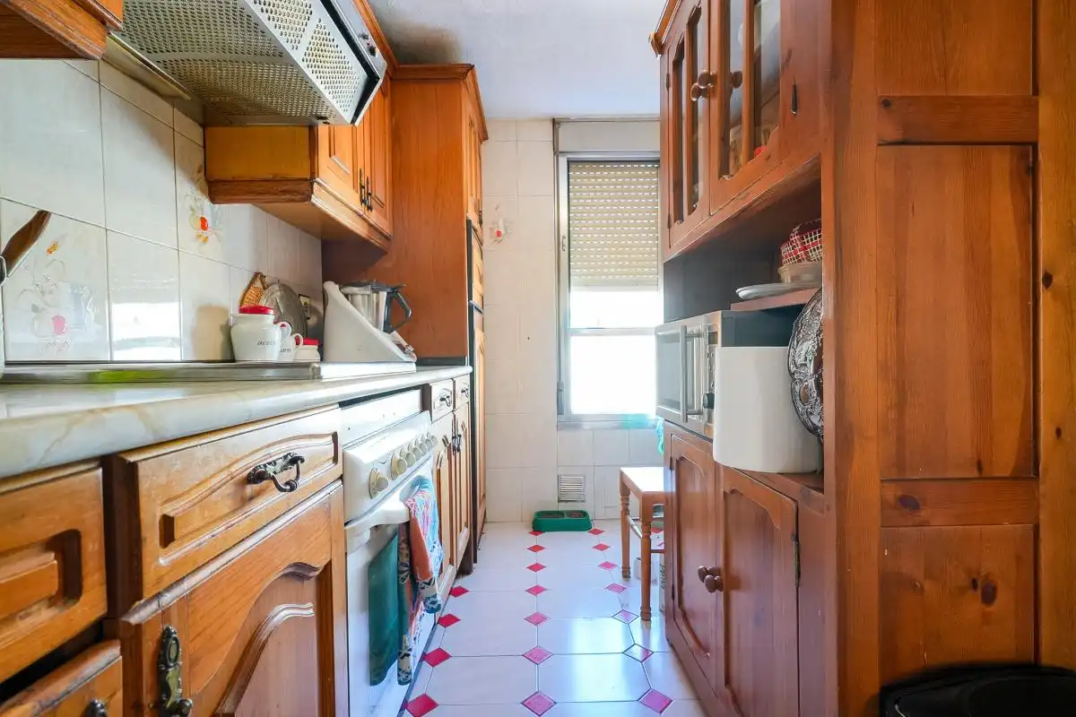 Kitchen of Flat for sale in Madrid  with Air Conditioner, Heating and Furnished