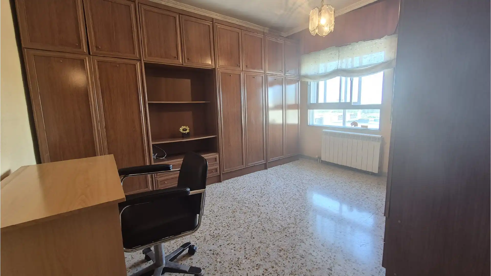 Bedroom of Flat for sale in Palencia  with Heating and Furnished