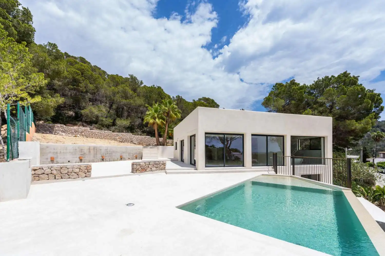 Vista exterior de Casa o chalet en venta en Santa Eulària des Riu con Aire acondicionado, Calefacción y Piscina