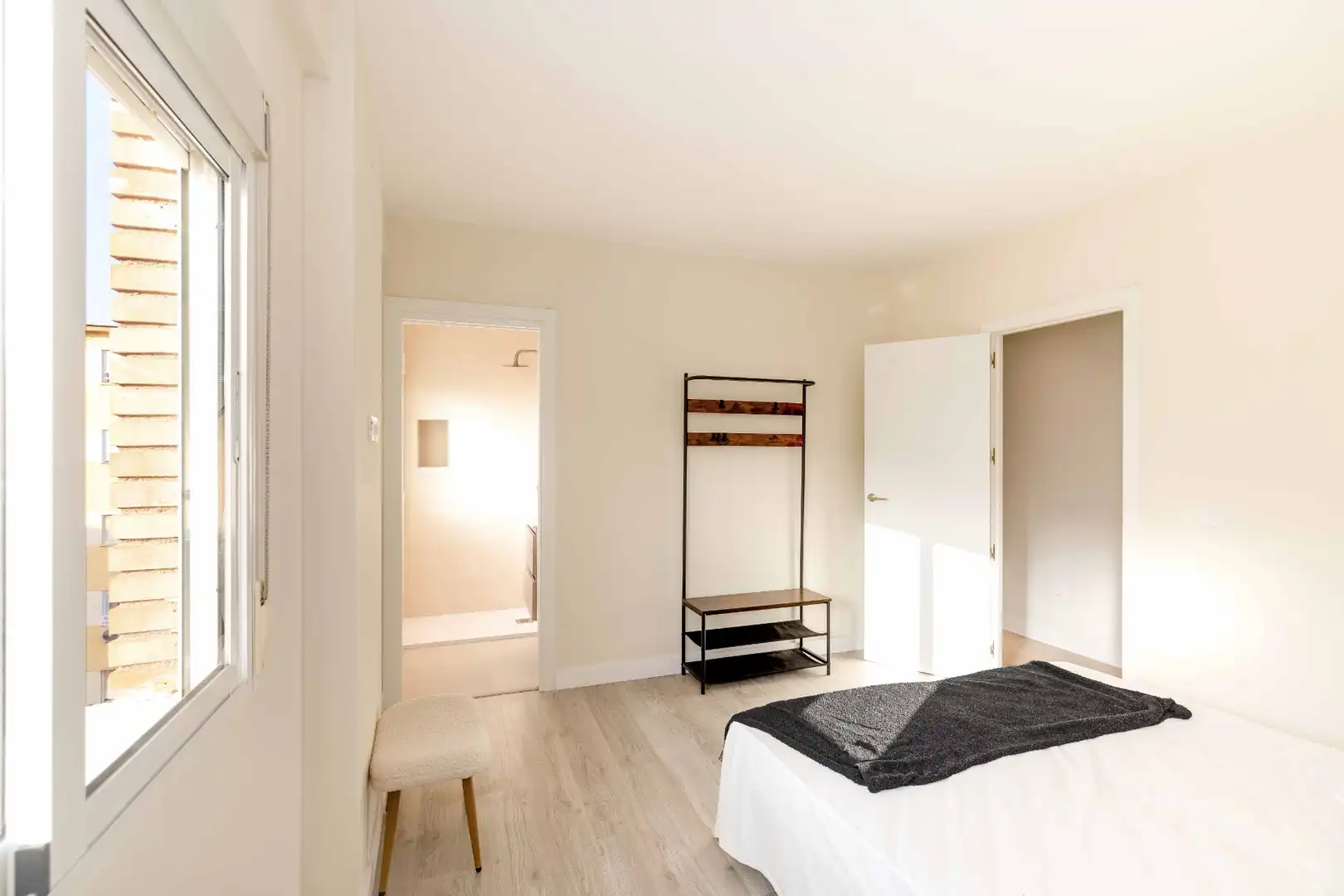 Schlafzimmer von Wohnung zum Verkauf in Málaga mit Klimaanlage, Heizung und Terrasse