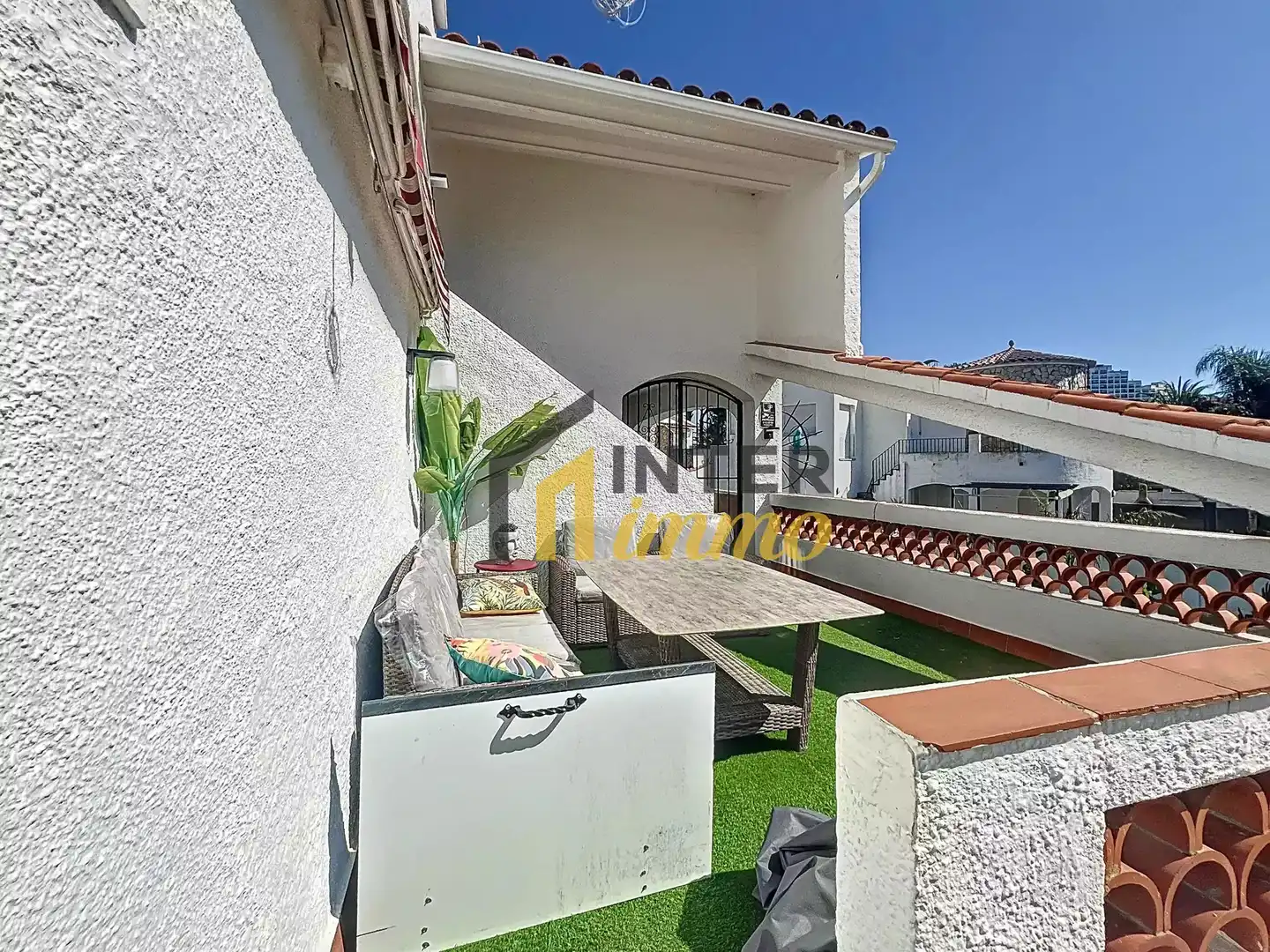 Terraza de Casa o chalet en venta en Empuriabrava con Aire acondicionado