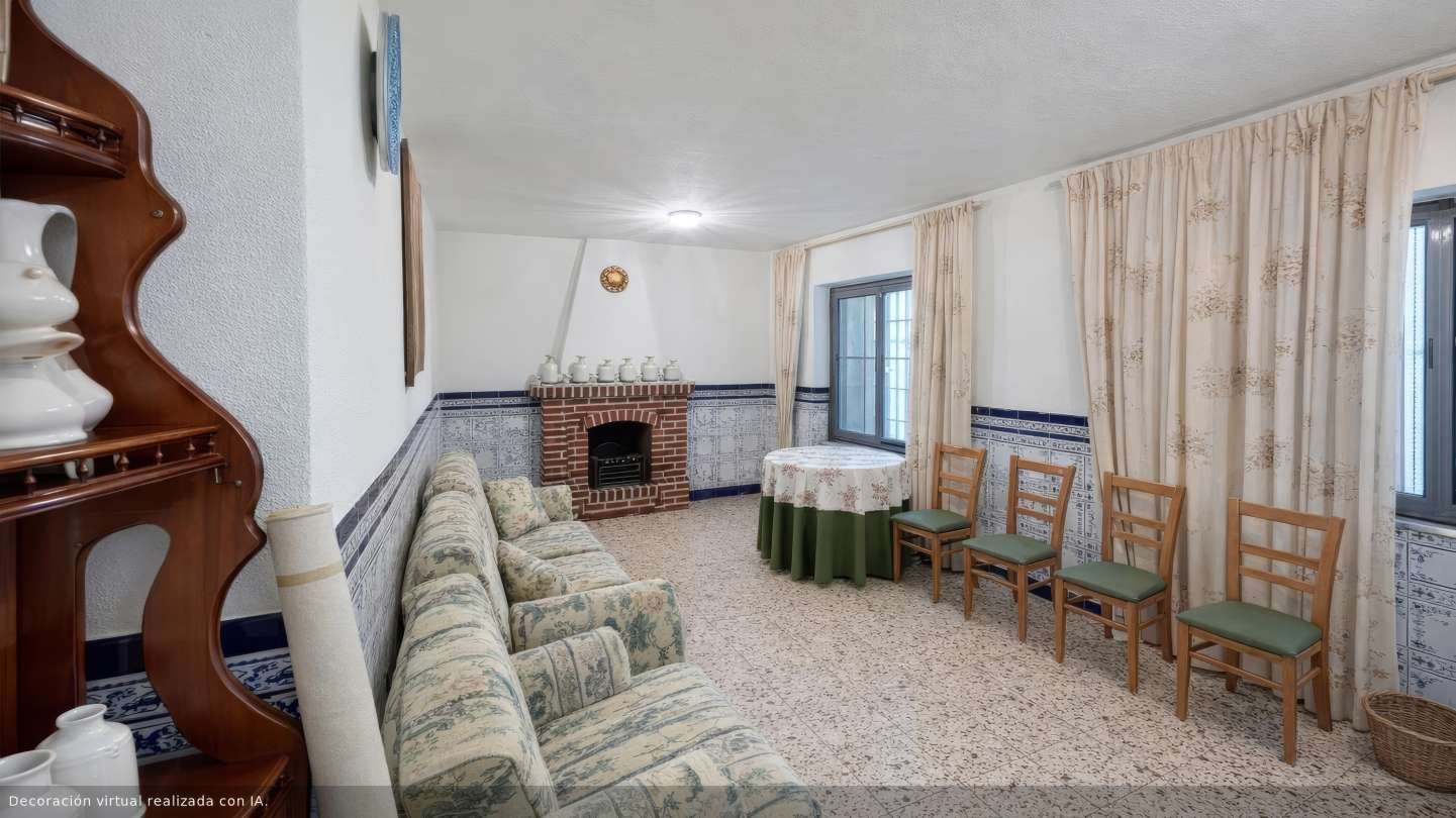 Sala de estar de Casa o chalet en venta en San Pablo de los Montes con Calefacción y Trastero