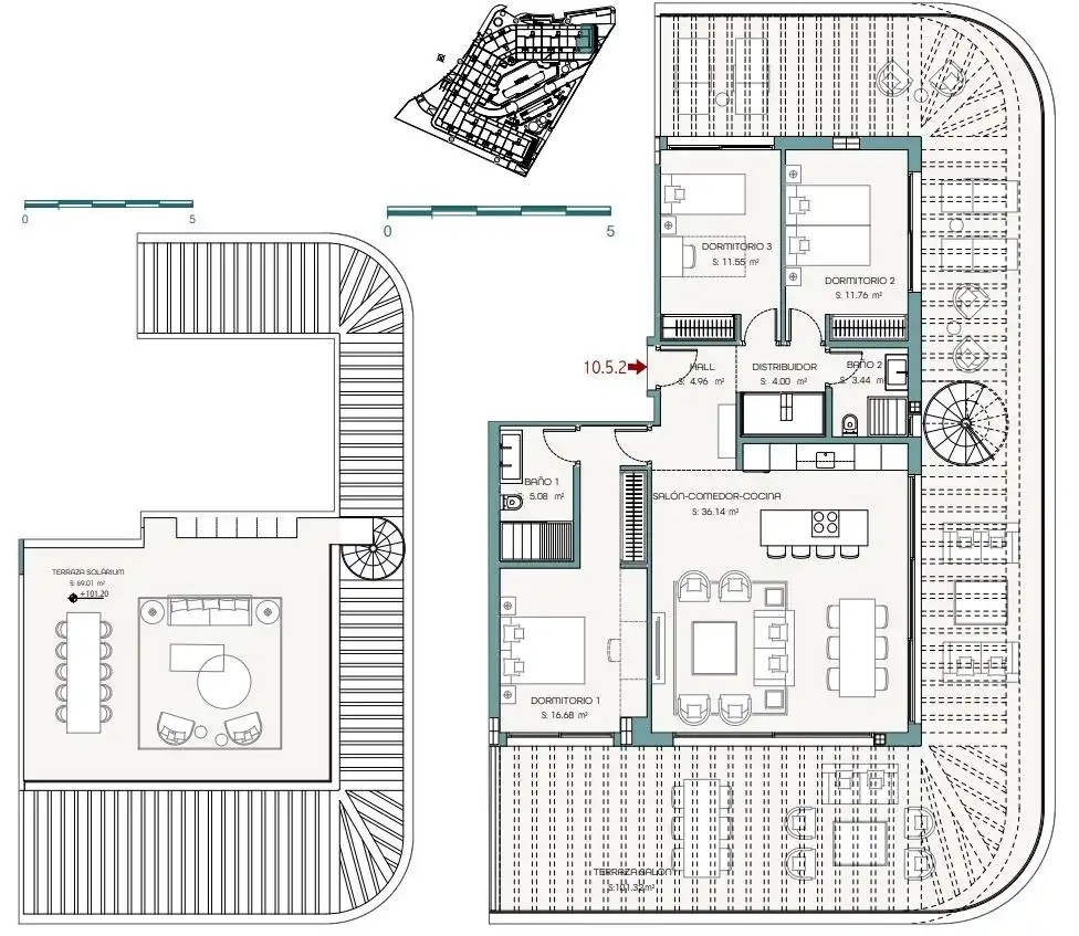 Penthouse mit Pool zum Verkauf in Estepona Pueblo, imagen 19