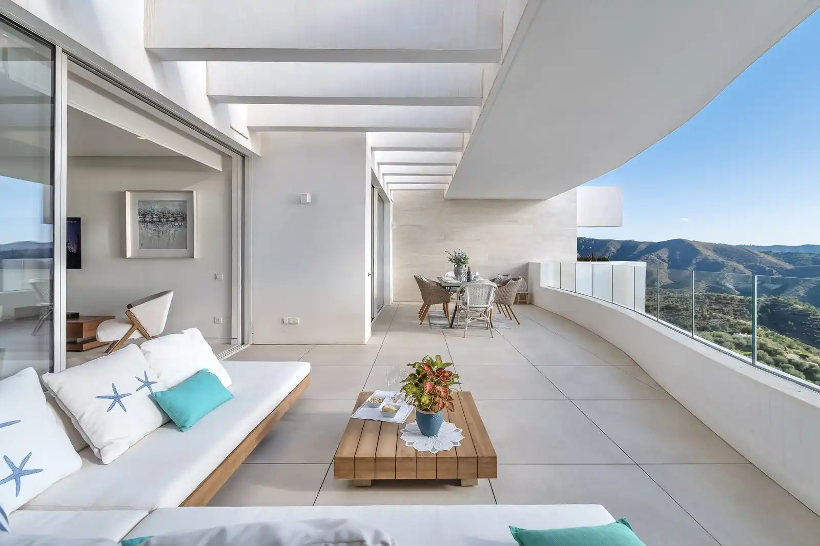 Terrassa de Apartament en venda en Ojén amb Terrassa, Traster i Moblat
