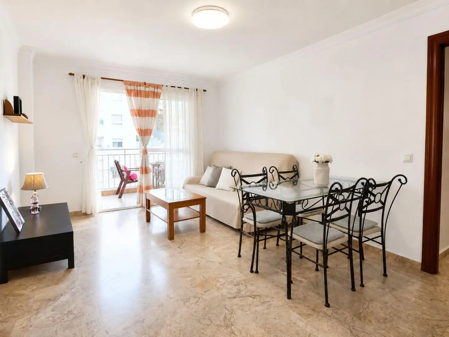 Wohnzimmer von Wohnung zum Verkauf in Rincón de la Victoria mit Terrasse, Möbliert und Gemeinschaftspool