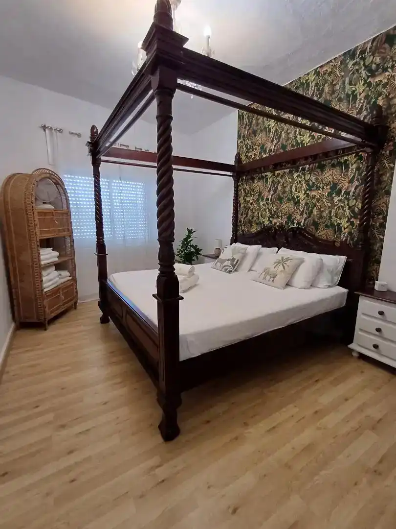 Bedroom of Flat for rent in Rota  with Parquet flooring, Furnished and Washing machine