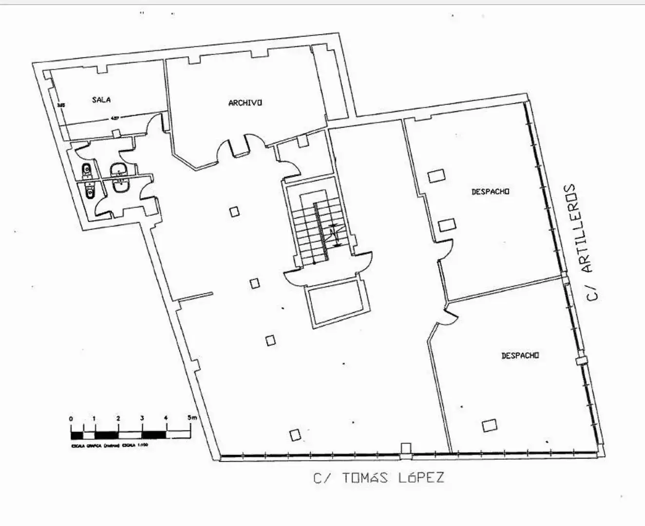 Büro mit Aufzug zum Verkauf in Calle de los Artilleros 4, imagen 18