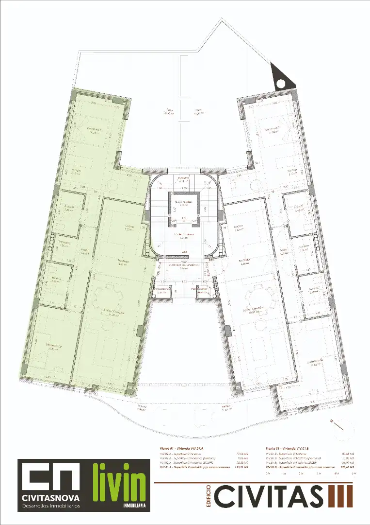 Piso de obra nueva con terraza en venta en Calle del Arquitecto Berges, imagen 2