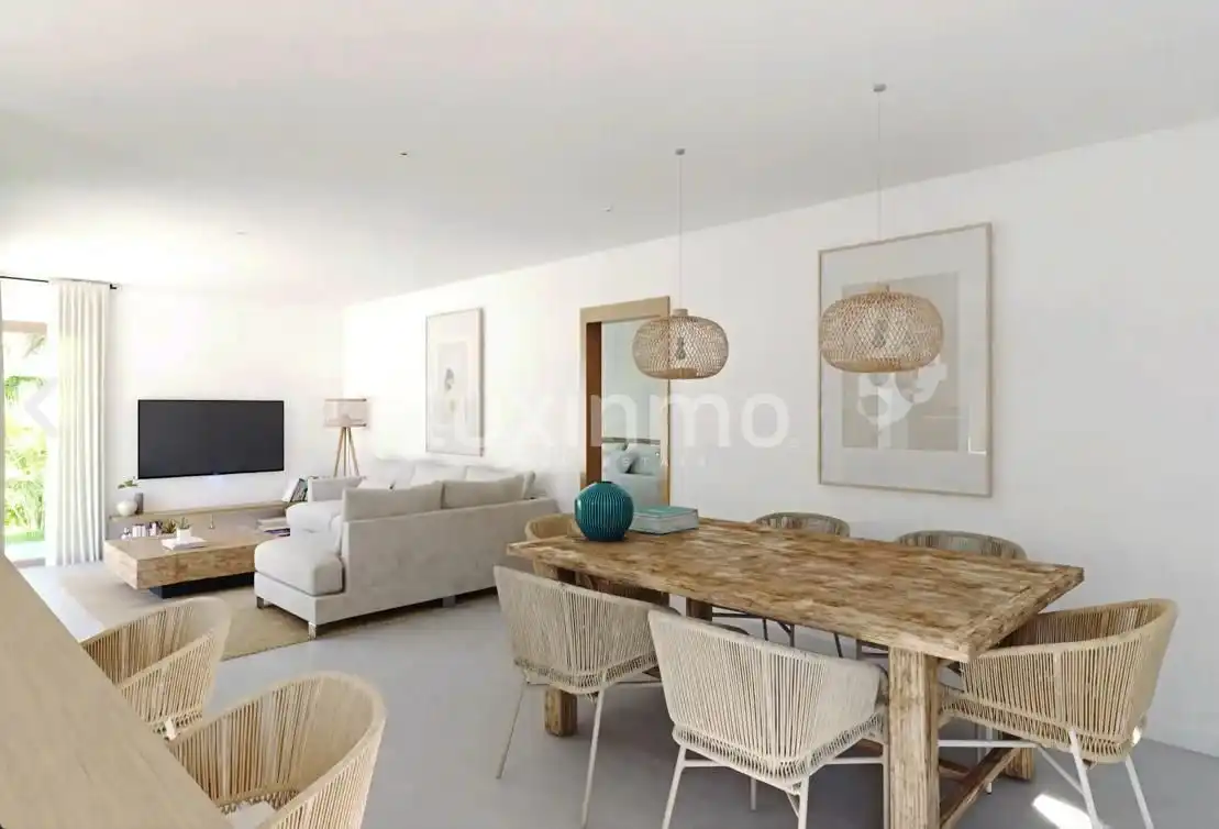 Sala de estar de Casa o chalet en venta en L'Alfàs del Pi con Aire acondicionado, Calefacción y Terraza