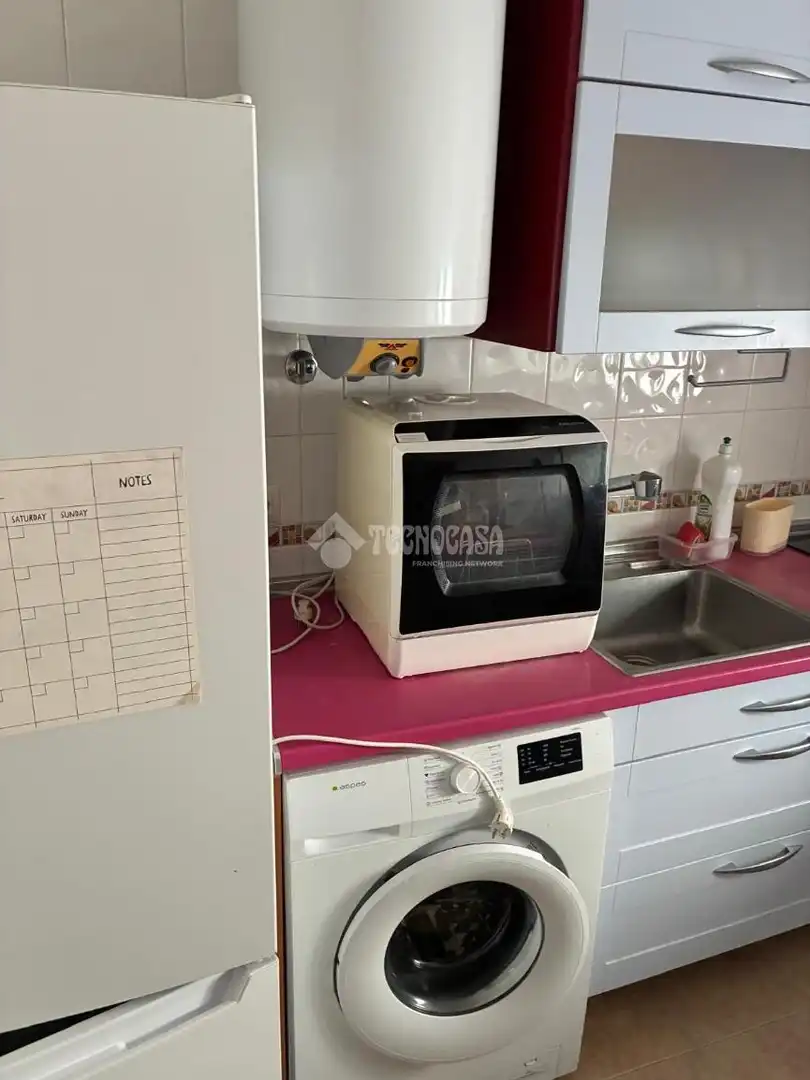 Cocina de Ático de alquiler en Sevilla con Aire acondicionado, Terraza y Piscina