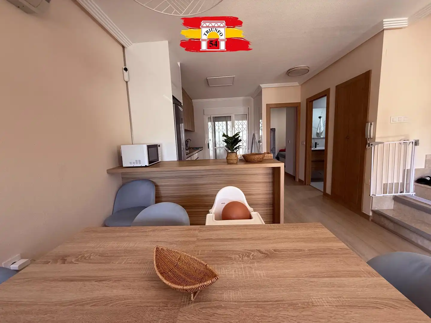 Cocina de Casa o chalet en venta en Pilar de la Horadada con Aire acondicionado, Jardín privado y Terraza