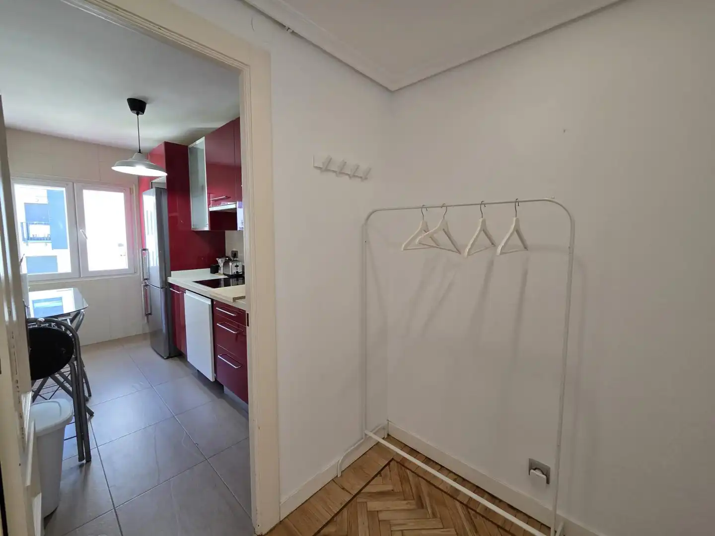 Kitchen of Attic for rent in Santa Cruz de Bezana  with Private garden, Parquet flooring and Terrace
