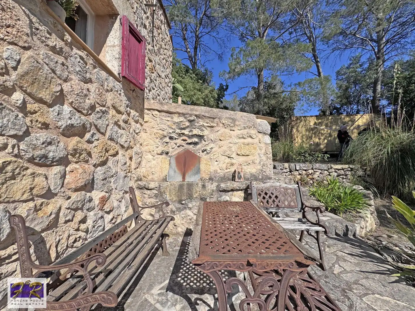 Jardín de Finca rústica en venta en Búger con Aire acondicionado, Terraza y Trastero