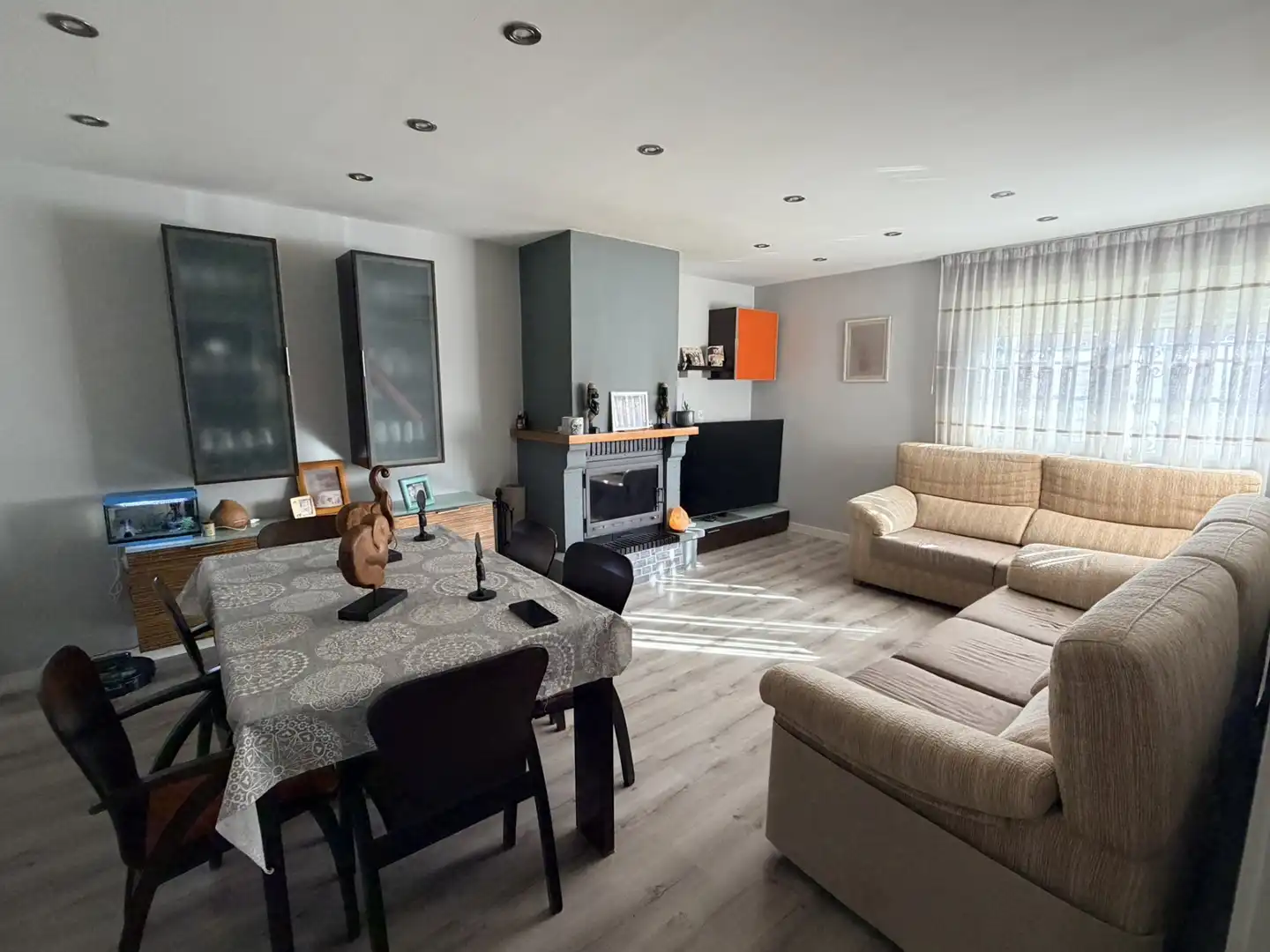 Sala d'estar de Casa o xalet en venda en Cartagena amb Aire condicionat, Jardí privat i Terrassa