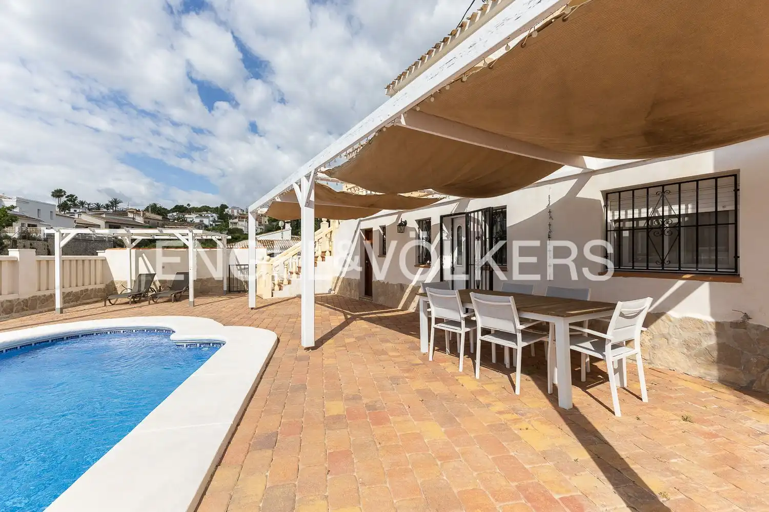 Exterior view of Houses for sale in Jávea / Xàbia  with Heating, Private garden and Terrace