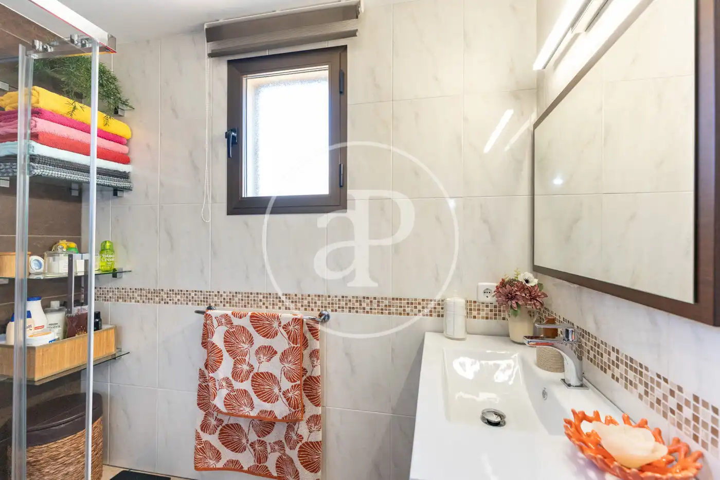 Baño de Casa adosada en venta en  Palma de Mallorca con Aire acondicionado, Calefacción y Jardín privado