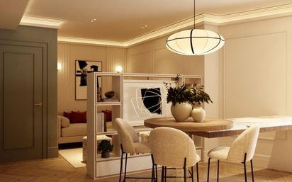 Dining room of Flat for sale in  Madrid Capital  with Air Conditioner, Heating and Storage room