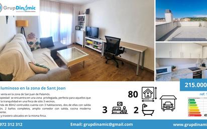 Living room of Flat for sale in Palamós