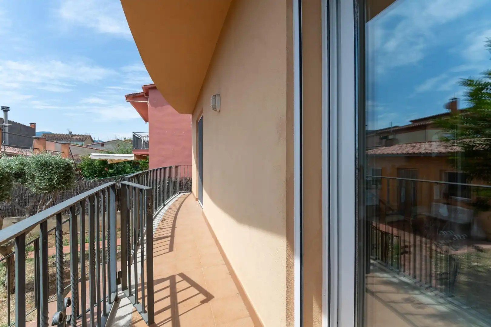 Terrassa de Casa o xalet en venda en Porqueres amb Calefacció, Jardí privat i Balcó