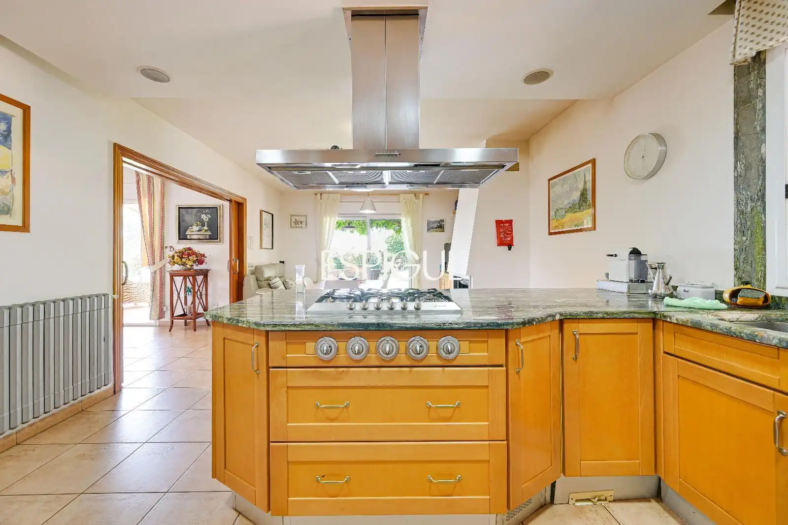 Cocina de Casa o chalet en venta en Mont-ras con Aire acondicionado, Calefacción y Parquet
