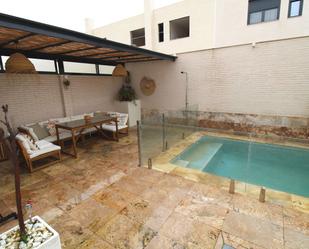 Swimming pool of Single-family semi-detached for sale in Ciudad Real Capital  with Air Conditioner, Heating and Storage room