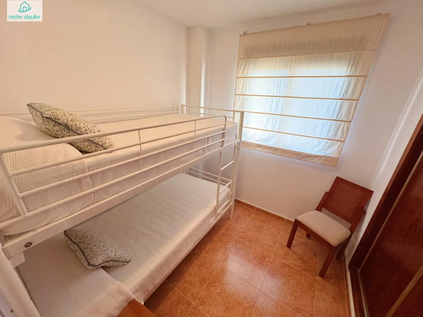 Bedroom of Apartments for rent in El Campello  with Air Conditioner, Heating and Private garden