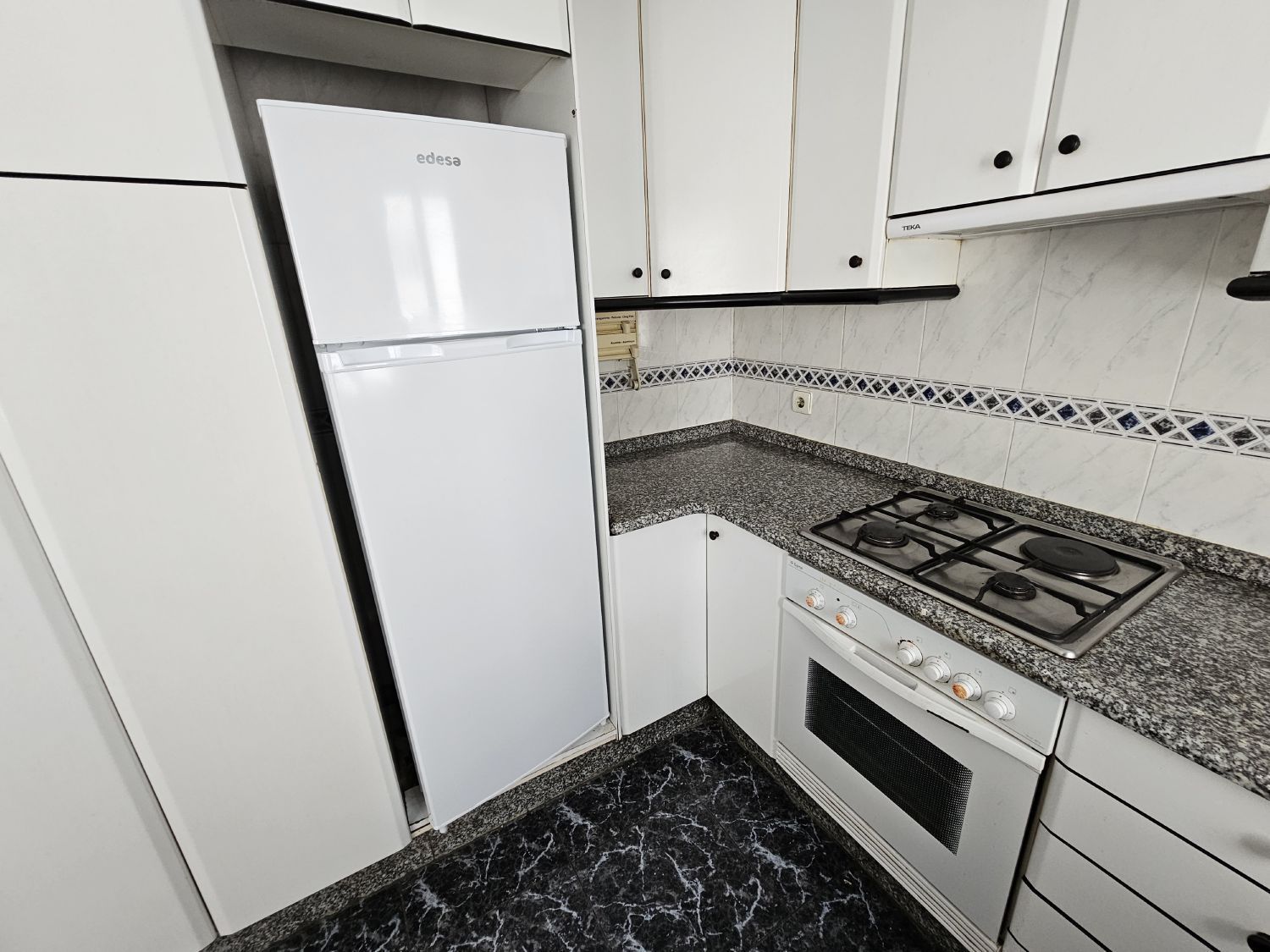 Kitchen of Flat for sale in A Coruña Capital   with Heating