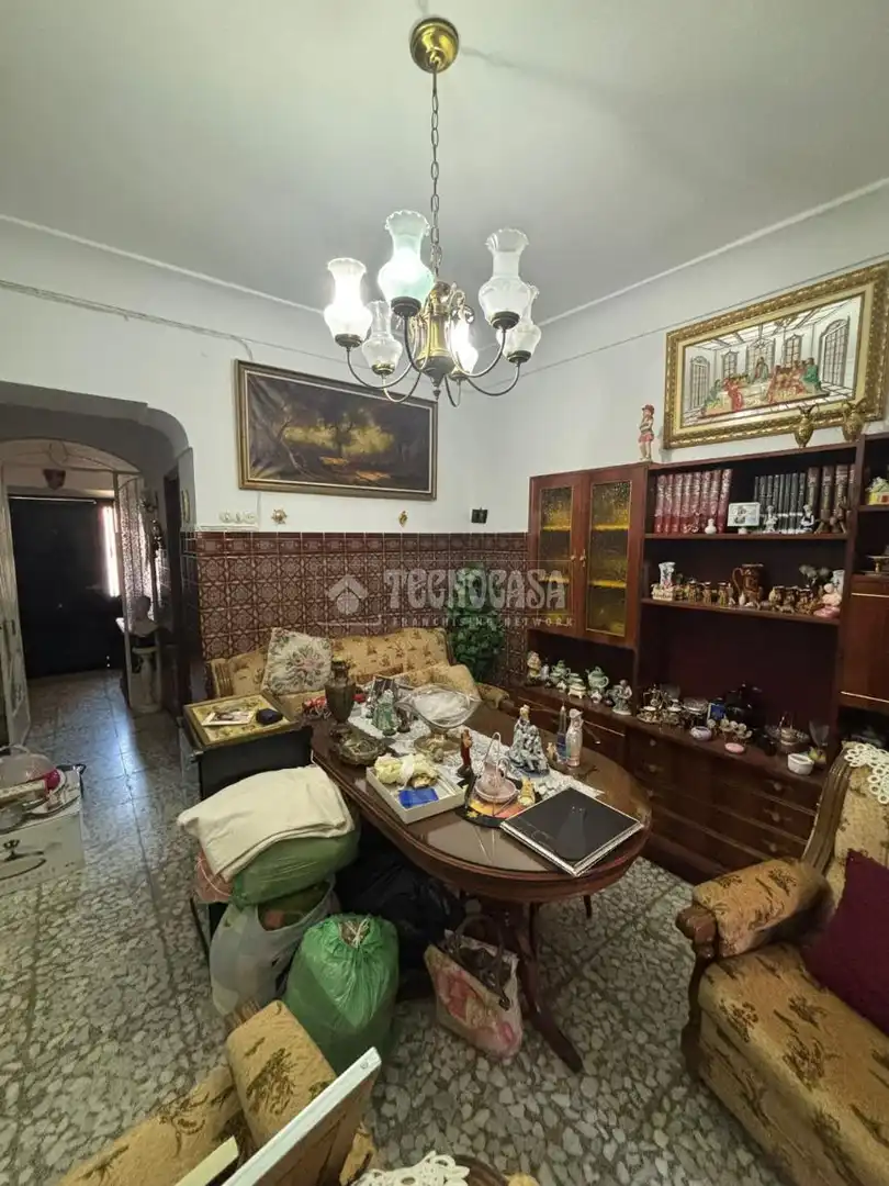 Sala de estar de Casa adosada en venta en Puertollano
