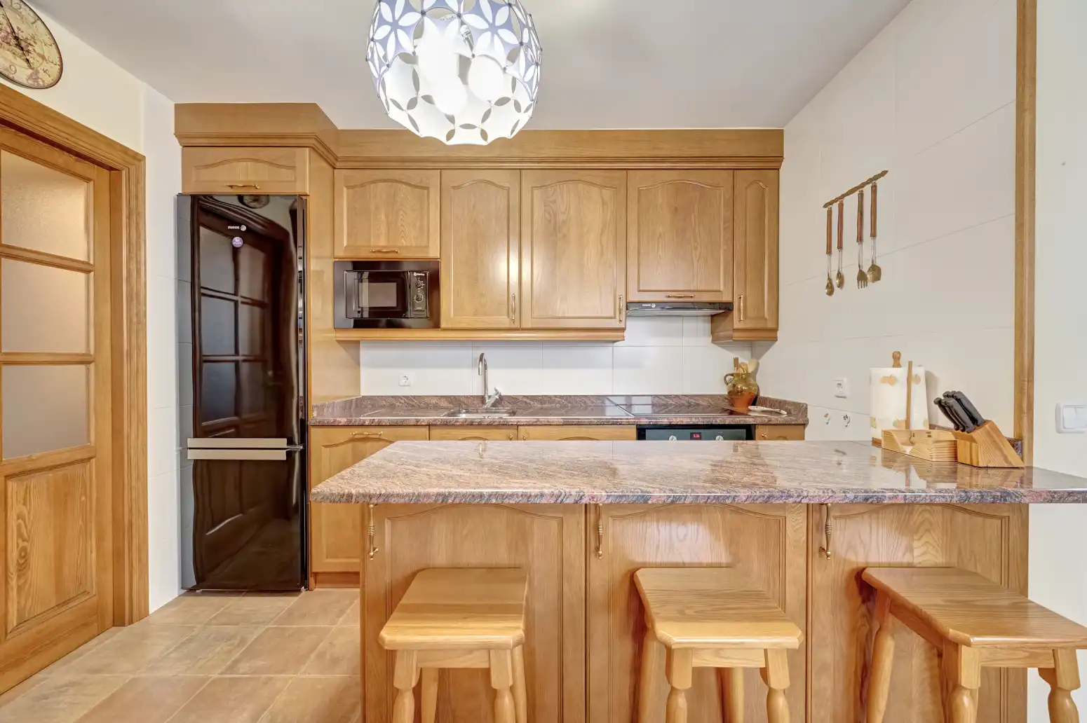 Kitchen of Flat for sale in Garde  with Heating and Terrace