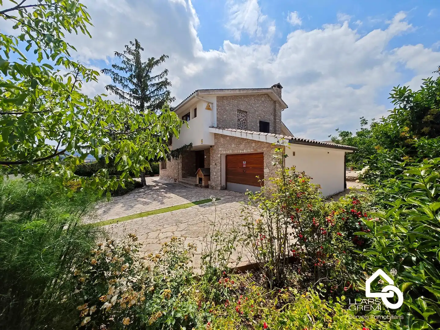 Vista exterior de Casa o chalet en venta en Igualada con Calefacción, Jardín privado y Terraza