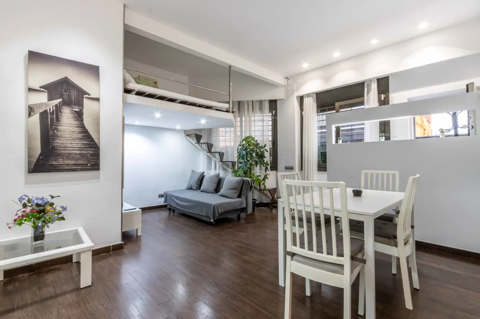 Wohnzimmer von Wohnung zum Verkauf in Sud