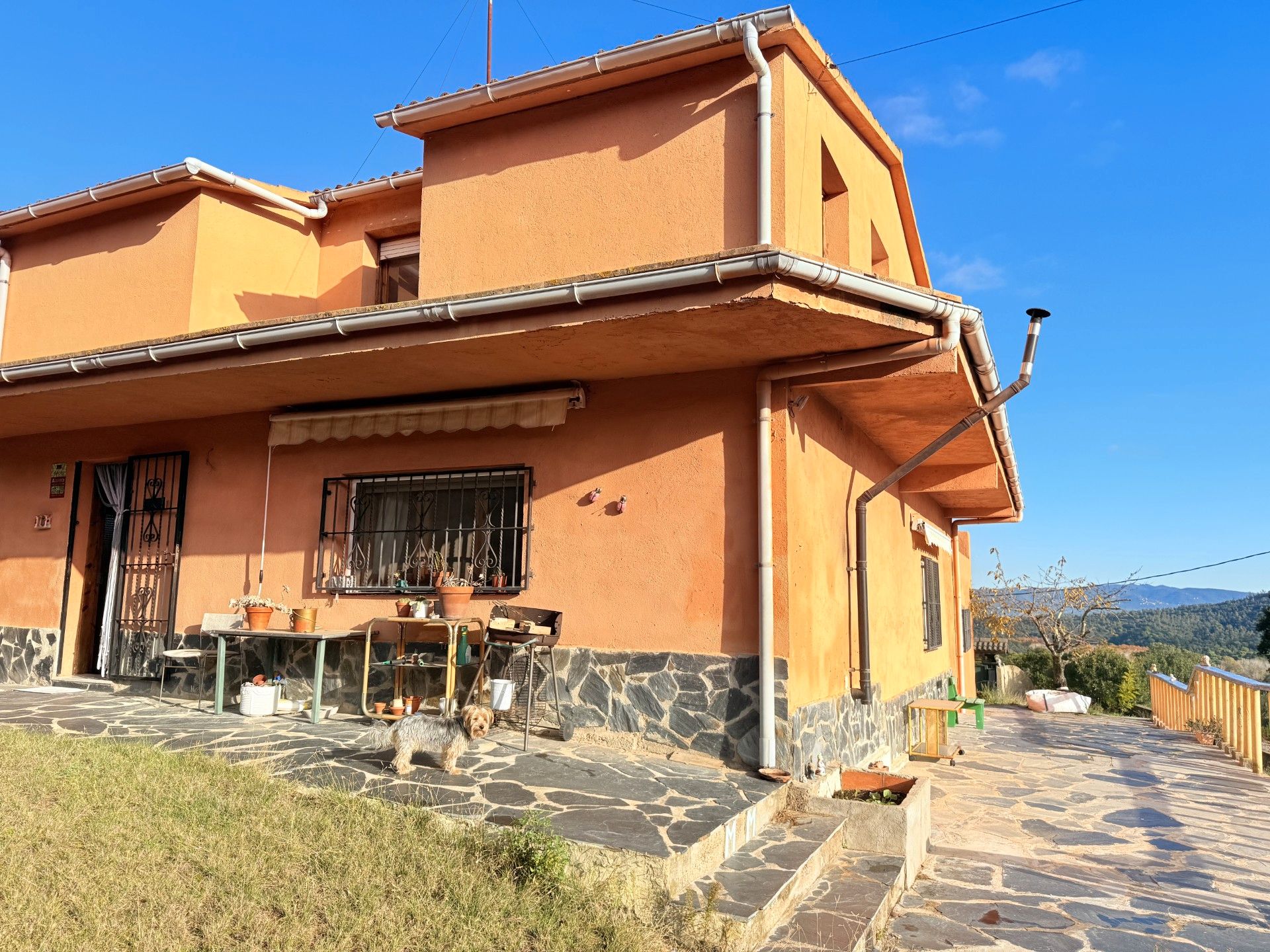 Exterior view of House or chalet for sale in Llagostera  with Heating, Private garden and Terrace