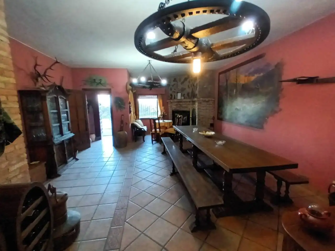 Comedor de Casa o chalet en venta en Alberite con Terraza y Amueblado