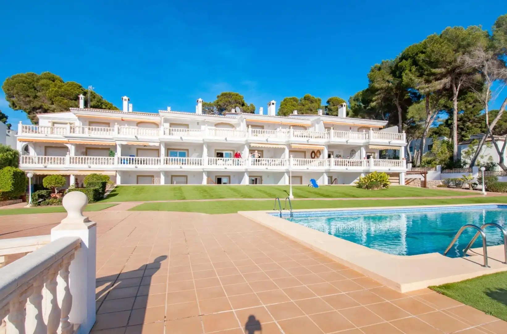 Vista exterior de Apartamento en venta en Moraira con Aire acondicionado, Calefacción y Terraza