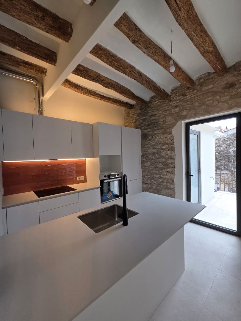 Kitchen of Flat to rent in Banyoles  with Air Conditioner, Heating and Terrace