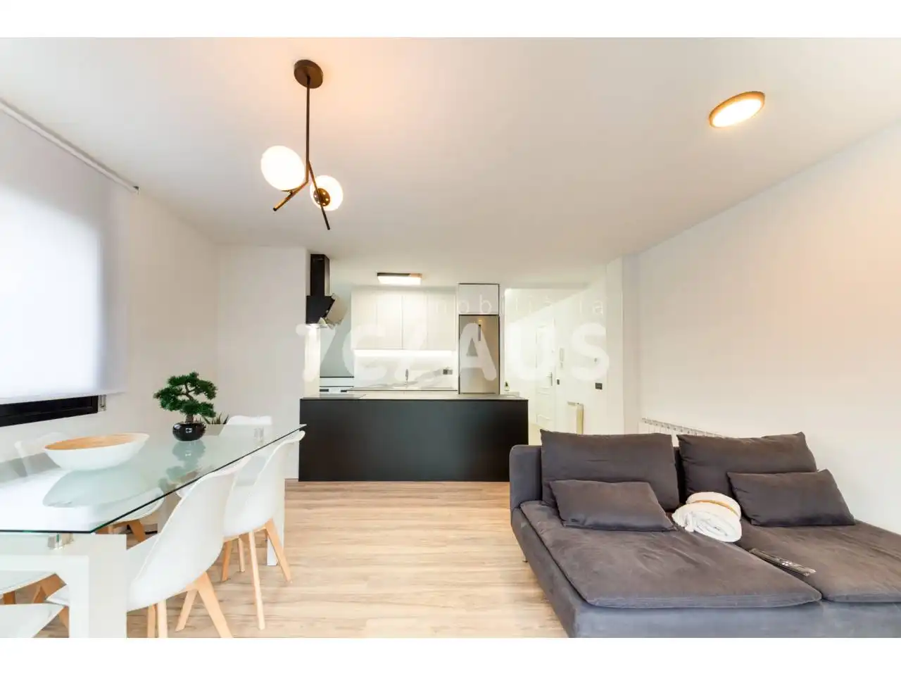 Wohnzimmer von Wohnung zum Verkauf in Encamp mit Heizung, Parkett und Terrasse
