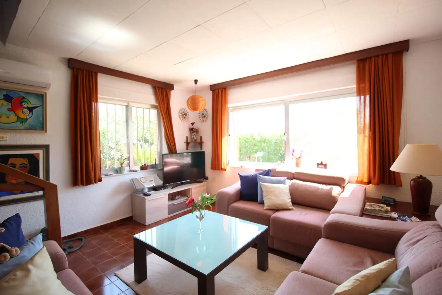 Sala de estar de Casa o chalet en venta en Almenara con Aire acondicionado, Calefacción y Jardín privado