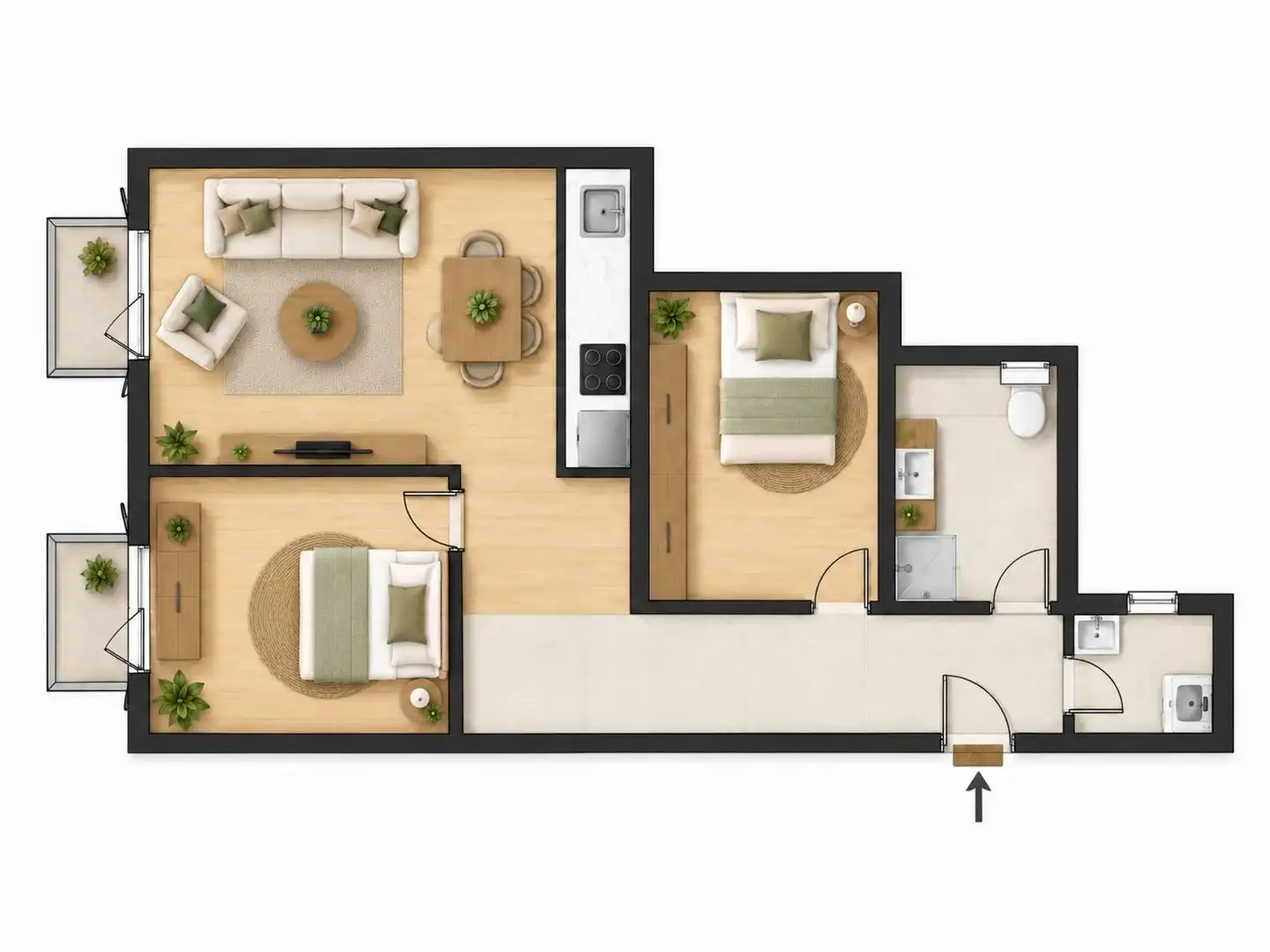 Apartment with terrace for sale in Carrer REINA AMALIA, imagen 25